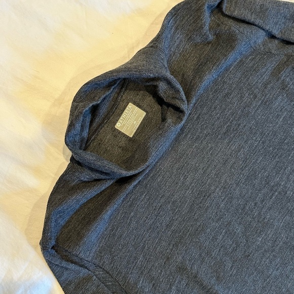 Athleta Long Sleeve Turtleneck - Dark Grey - Picture 2 of 2